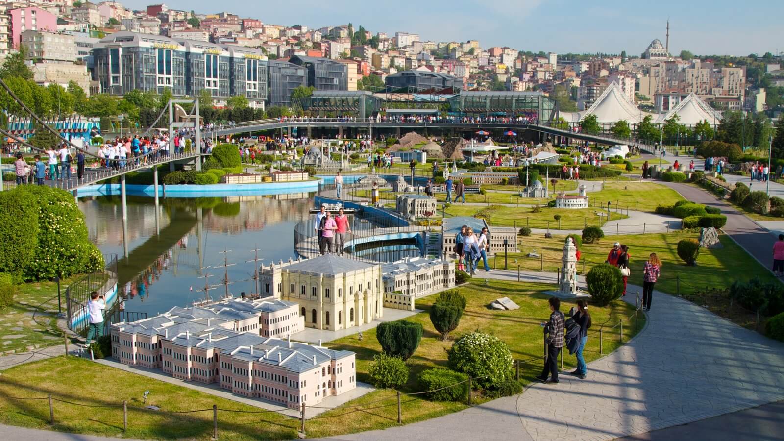 Миниатюрк — парк миниатюр в Стамбуле